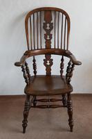 Magnificent Broad Arm Windsor Chair in Ash (5 of 5) Magnificent Broad Arm Windsor Chair in Ash (5 of 5)