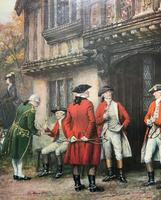 ''Before The Hunt'' Wonderful Large Vintage 18th Century Style Print on Board Picture (4 of 12) ''Before The Hunt'' Wonderful Large Vintage 18th Century Style Print on Board Picture (4 of 12)