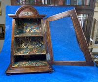 Victorian Oak Miniature Display Cabinet (6 of 11) Victorian Oak Miniature Display Cabinet (6 of 11)
