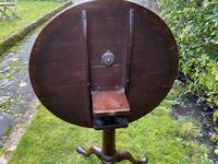 18th Century Tilt Top Mahogany Table (5 of 7) 18th Century Tilt Top Mahogany Table (5 of 7)