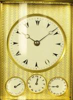 Oval Repeating Carriage Clock with Calendar & Alarm (10 of 10) Oval Repeating Carriage Clock with Calendar & Alarm (10 of 10)