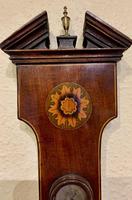 Mahogany Inlaid Wheel Baromoeter (2 of 5) Mahogany Inlaid Wheel Baromoeter (2 of 5)