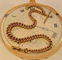 Victorian Pocket Watch Chain 1890s Antique Large 14ct Rose Gold Filled Albert With T Bar (2 of 11) Victorian Pocket Watch Chain 1890s Antique Large 14ct Rose Gold Filled Albert With T Bar (2 of 11)