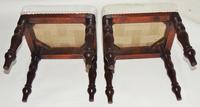 Pair of Late Georgian Mahogany Dressing Stools (5 of 8) Pair of Late Georgian Mahogany Dressing Stools (5 of 8)