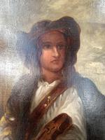Antique Re-Raphaelite oil painting portrait of a young man with violin (2 of 2) (5 of 10) Antique Re-Raphaelite oil painting portrait of a young man with violin (2 of 2) (5 of 10)