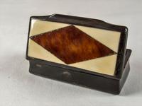 Early Victorian Horn Snuff Box (2 of 5) Early Victorian Horn Snuff Box (2 of 5)