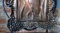 Arts & Crafts Copper Embossed Fire Screen (3 of 5) Arts & Crafts Copper Embossed Fire Screen (3 of 5)