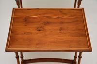 Antique Yew Wood Nest of 4 Tables (5 of 9) Antique Yew Wood Nest of 4 Tables (5 of 9)