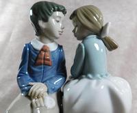 "Primer Amor" or "First Love" Hand Modelled Porcelain Figure by Nao (6 of 9) "Primer Amor" or "First Love" Hand Modelled Porcelain Figure by Nao (6 of 9)