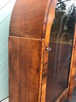 Art Deco Figured Walnut Display Cabinet (7 of 10) Art Deco Figured Walnut Display Cabinet (7 of 10)
