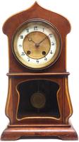 Fantastic Art Nouveau Mantle Clock Tulip Floral Inlay 8 Day Mantle Clock (8 of 10) Fantastic Art Nouveau Mantle Clock Tulip Floral Inlay 8 Day Mantle Clock (8 of 10)