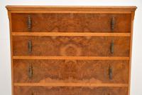 Antique Burr Walnut Chest of Drawers (9 of 10) Antique Burr Walnut Chest of Drawers (9 of 10)