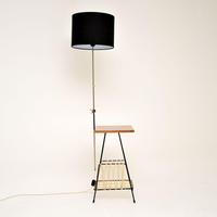 1950’s Vintage Walnut & Steel Lamp Table (4 of 11) 1950’s Vintage Walnut & Steel Lamp Table (4 of 11)