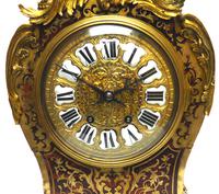 Rare Large Antique French Boulle Mantel Clock Ormolu Inlay 8 Day Mantle Clock (7 of 16) Rare Large Antique French Boulle Mantel Clock Ormolu Inlay 8 Day Mantle Clock (7 of 16)