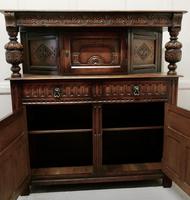 19th Century Arts & Crafts Gothic Carved Oak Court Cupboard (4 of 8) 19th Century Arts & Crafts Gothic Carved Oak Court Cupboard (4 of 8)