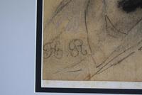 19th Century Charcoal Drawing Bearded Gent (8 of 10) 19th Century Charcoal Drawing Bearded Gent (8 of 10)