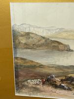 19th Century Scottish Highlands Watercolour Loch Kishorn By William Leighton Leitch (16 of 36) 19th Century Scottish Highlands Watercolour Loch Kishorn By William Leighton Leitch (16 of 36)