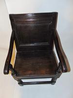 Late 17th Century Oak Wainscot Chair (7 of 11) Late 17th Century Oak Wainscot Chair (7 of 11)