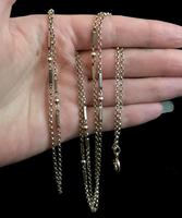 Victorian 15ct gold longuard chain, necklace (12 of 12) Victorian 15ct gold longuard chain, necklace (12 of 12)