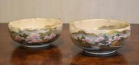 Fine Pair of Satsuma Lobed Bowls (3 of 7) Fine Pair of Satsuma Lobed Bowls (3 of 7)