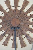 Teak & Wrought Iron fan sculpture (6 of 7) Teak & Wrought Iron fan sculpture (6 of 7)