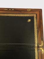 Antique Victorian Quality Burr Walnut Brass Bound Writing Box (7 of 8) Antique Victorian Quality Burr Walnut Brass Bound Writing Box (7 of 8)