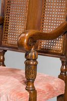 Set of Five Side and One Armchair Oak and Mahogany High Back Chairs (10 of 10) Set of Five Side and One Armchair Oak and Mahogany High Back Chairs (10 of 10)