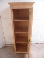 Lovely Antique Pine 1 Door Multi Functional / Hall Cupboard to wax / paint (9 of 9) Lovely Antique Pine 1 Door Multi Functional / Hall Cupboard to wax / paint (9 of 9)