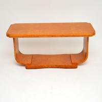 Art Deco Burr Maple Coffee Table by Epstein (2 of 10) Art Deco Burr Maple Coffee Table by Epstein (2 of 10)