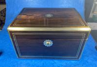 Georgian Rosewood Brassbound Vanity Box (14 of 34) Georgian Rosewood Brassbound Vanity Box (14 of 34)