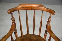Antique Beech Spindle Back Penny Carver Chair (5 of 11) Antique Beech Spindle Back Penny Carver Chair (5 of 11)