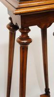 Elegant Victorian 2 Tier Walnut Pedestal or Plant Stand (7 of 12) Elegant Victorian 2 Tier Walnut Pedestal or Plant Stand (7 of 12)