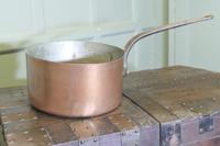 A Large French 19th Century Copper Pot