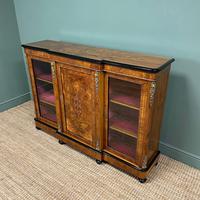 Spectacular Figured Walnut Victorian Break Fronted Antique Credenza (4 of 10) Spectacular Figured Walnut Victorian Break Fronted Antique Credenza (4 of 10)