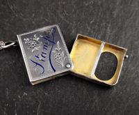 Victorian Silver Stamp Case Pendant (7 of 11) Victorian Silver Stamp Case Pendant (7 of 11)