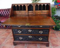Country Oak Carved Bureau 1760 Superb Fitted Interior (7 of 14) Country Oak Carved Bureau 1760 Superb Fitted Interior (7 of 14)