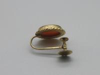 9ct Gold & Coral Earrings (5 of 7) 9ct Gold & Coral Earrings (5 of 7)