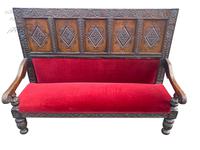 Exceptional Large Antique Carved 18th Century English Oak Settle, Hall Seat, Pew (2 of 10) Exceptional Large Antique Carved 18th Century English Oak Settle, Hall Seat, Pew (2 of 10)