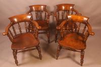 Set of 8 Captains Chairs Ash & Elm (9 of 13) Set of 8 Captains Chairs Ash & Elm (9 of 13)