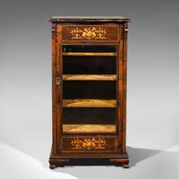 Antique Music Cabinet, English, Rosewood, Display Case, Inlay, Victorian c.1870 (3 of 12) Antique Music Cabinet, English, Rosewood, Display Case, Inlay, Victorian c.1870 (3 of 12)