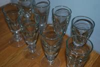 Set of 8 Antique Deception Toasting Glasses (4 of 6) Set of 8 Antique Deception Toasting Glasses (4 of 6)