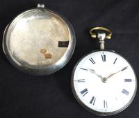Antique Silver Pair Case Pocket Watch Fusee Verge Escapement Key Wind Enamel J Crainbrook (2 of 10) Antique Silver Pair Case Pocket Watch Fusee Verge Escapement Key Wind Enamel J Crainbrook (2 of 10)
