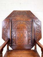 Large Early 20th Century Antique Oak Monk’s Seat (4 of 10) Large Early 20th Century Antique Oak Monk’s Seat (4 of 10)