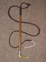Antique GRIFFITH LONDON Gents Hunting Scene Hunt Whip W/Beaufort Leather Thong (4 of 11) Antique GRIFFITH LONDON Gents Hunting Scene Hunt Whip W/Beaufort Leather Thong (4 of 11)