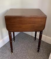 Victorian Mahogany Drop Flap Work Table (7 of 18) Victorian Mahogany Drop Flap Work Table (7 of 18)