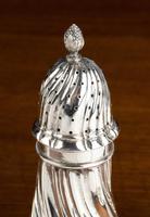 Set of 4 Late 19th Century Silver Sugar Dredgers (4 of 6) Set of 4 Late 19th Century Silver Sugar Dredgers (4 of 6)