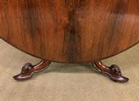 Victorian Round Rosewood Loo Table (8 of 17) Victorian Round Rosewood Loo Table (8 of 17)