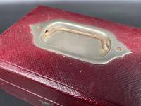 Victorian Leather Jewellery Box with Key (2 of 4) Victorian Leather Jewellery Box with Key (2 of 4)
