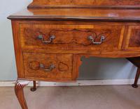 Burr Walnut Queen Anne Style Triple Mirror Dressing Table (9 of 13) Burr Walnut Queen Anne Style Triple Mirror Dressing Table (9 of 13)