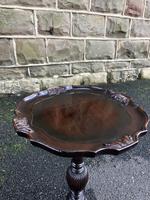 Antique Mahogany Tripod Wine Table (4 of 5) Antique Mahogany Tripod Wine Table (4 of 5)